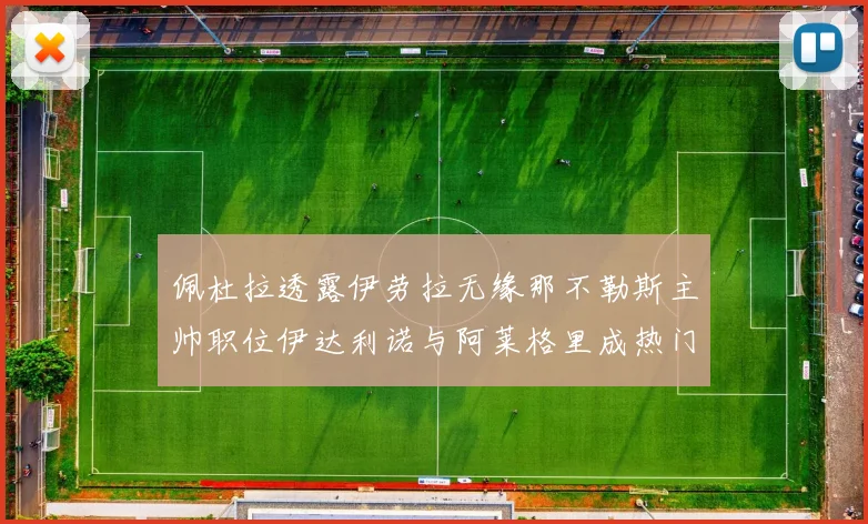 佩杜拉透露伊劳拉无缘那不勒斯主帅职位伊达利诺与阿莱格里成热门候选人